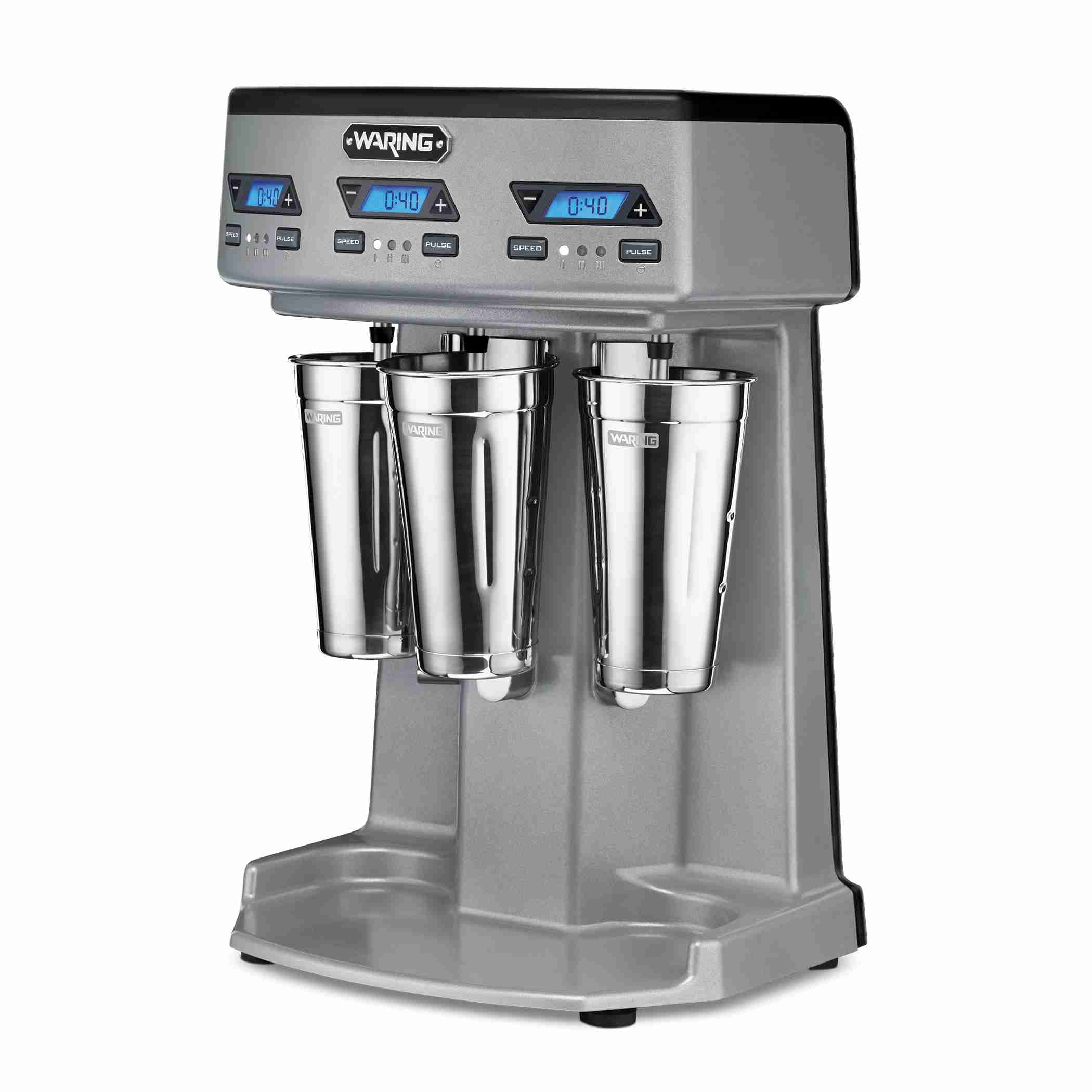 Heavy-Duty Triple-Spindle Drink Mixer with Timer